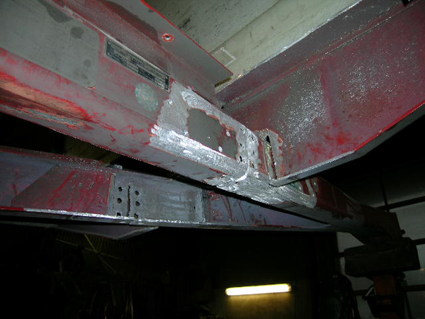 Nutzfahrzeug Vermessung, LKW Rahmen richten, Kaltrichten - raschl Düsseldorf